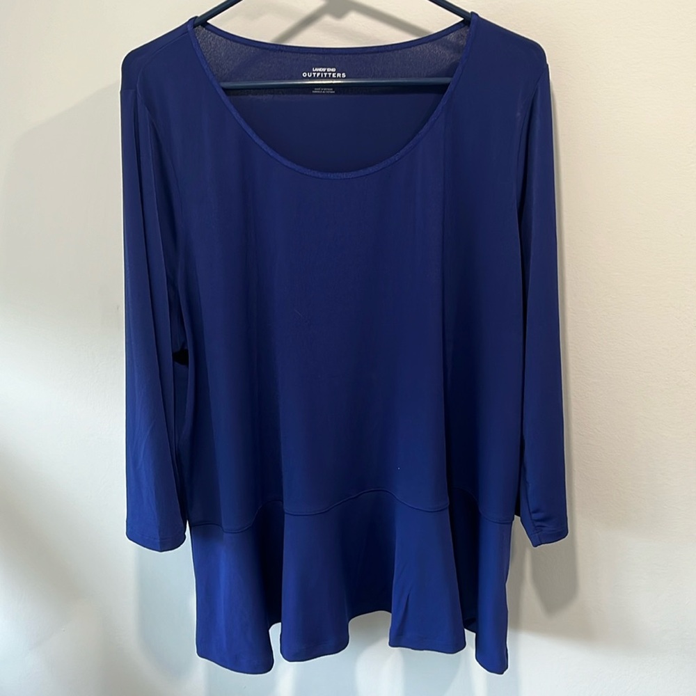 Lands End 1x 3/4 sleeve
